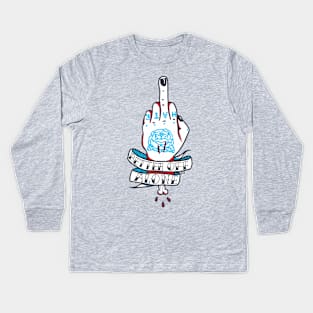 Better Off Alone Kids Long Sleeve T-Shirt